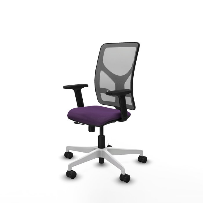PIQUERAS Y CRESPO Silla de oficina Motilla con mecanismo Sincro/Traslack, Morado y Gris PIQUERAS Y CRESPO Silla de oficina Motilla con mecanismo Sincro/Traslack, Morado y Gris