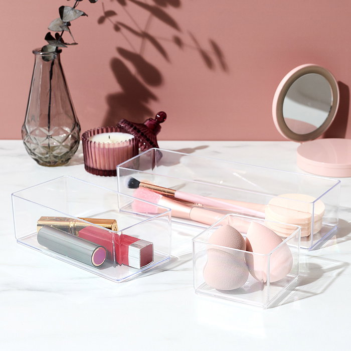 Cosmetic Club Juego de 3 Cubetas Cosmética