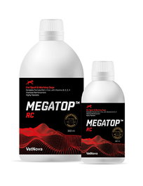 Vetnova Refuerzo Deportivo Intensivo para Perros 180ml, Hierro, Cobre, Vitaminas B/K, Vitamina E y C
