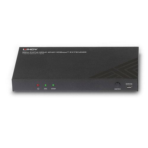 LINDY Transmisor de señales AV HDBaseT 4K60 Cat.6 100m LINDY Transmisor de señales AV HDBaseT 4K60 Cat.6 100m