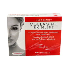 FDB Skinlift 14Viales Colageno Skinlift Cuidado Antiaging Intensivo para una Piel Joven y Radiante