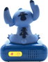 LEXIBOOK Reloj despertador digital Stitch con luz nocturna 3D y efectos sonoros