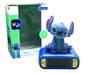 Lexibook Despertador Digital Stitch con Luz Nocturna 3D y Efectos Sonoros, Personaje Disney Lilo y Stitch, para Niños y Adultos 15x10x20 cm