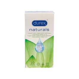 Durex Condones Naturals 10 Unidades