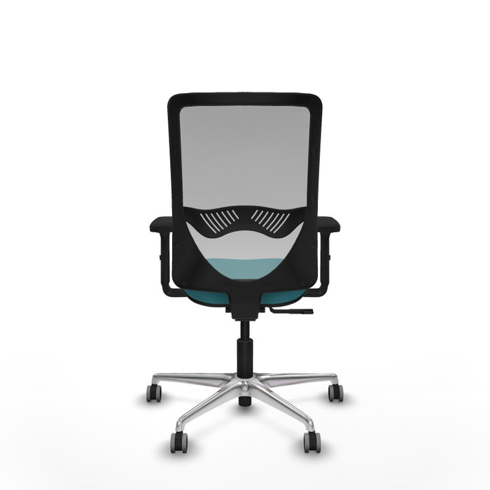 PIQUERAS Y CRESPO Silla de oficina Zulema con mecanismo Sincro, Turquesa y Gris PIQUERAS Y CRESPO Silla de oficina Zulema con mecanismo Sincro, Turquesa y Gris
