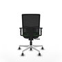 PIQUERAS Y CRESPO Silla de oficina Yunquera Verde con respaldo de malla Negro