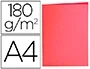 Liderpapel Subcarpeta A4 Rojo Pastel Cartulina 180 g/m²