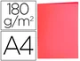 Liderpapel Subcarpeta A4 Rojo Pastel Cartulina 180 g/m²