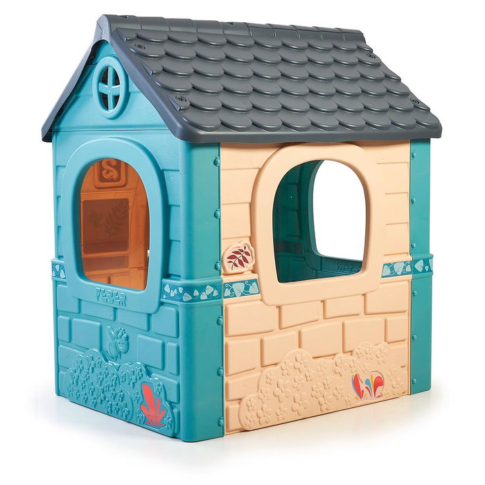 Feber Feh22000 Casual House - Casita de Juguete para Niños a Partir de 2 Años, Colores Casuales para Jardín