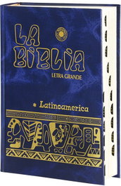 VERBO DIVINO, Biblia Latinoamérica letra grande cartone, uñeros