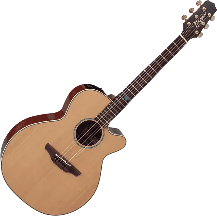 Takamine Guitarra Acústica Electrificada Nex Cutaway Santa Fe Fsf40 Natural