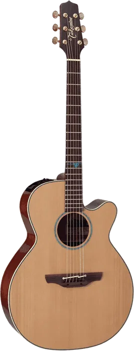 Takamine Guitarra Acústica Electrificada Nex Cutaway Santa Fe Fsf40 Natural