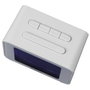 Hama Reloj Despertador Cube Blanco