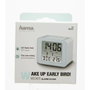 Hama Reloj Despertador Cube Blanco