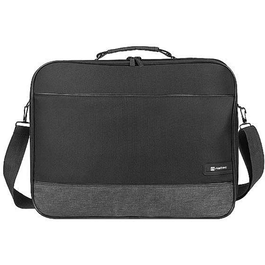 NATEC Impala 2 Bandolera para portátil 15.6 pulg. Negra y Gris con 2 compartimentos