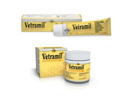 Fatro Vetramil Pomada de Miel Terapéutica Antibiótica, Antimicótica y Reepitelizante 30gr