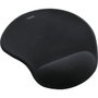 Tooq Alfombrilla Ergonómica con Reposamuñecas de Gel Negro TQMP1001-B