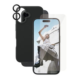 PanzerGlass CARE 3-in-1 Bundle para iPhone 16