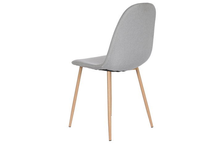 DKD Home Decor Silla de Poliéster y Hierro Simil Madera