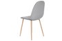 DKD Home Decor Silla de Poliéster y Hierro Simil Madera