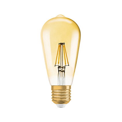 OSRAM Vintage 1906 Bombilla LED E27 6,5W 725lm 2400K Regulable