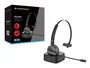 Conceptronic POLONA03BDA Auriculares Diadema Inalámbricos Bluetooth 5.0 para Oficina/Centro de Llamadas, Supraaural, Cancelación de Ruido, 22h Batería, Negro