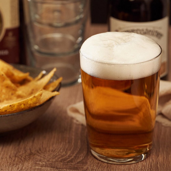 Summa Bilbo Vaso 50 cl (0.5 L) de Vidrio Templado, Altura 12.1 cm, Diámetro 8.9 cm, Borde Grueso, Modelo H 121 mm (Set de 12)