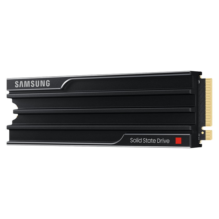 Samsung MZ-VAP4T0 990 PRO 4TB M.2 PCIe 5.0 NVMe SSD con Disipador - 14800 MB/s Lectura, 13400 MB/s Escritura - Para PC Gaming
