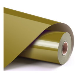 LOKLiK Vinilo Autoadhesivo Permanente Oro Brillante 30,5 x 180 cm