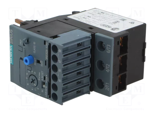 SIEMENS 3RB3026-1QB0 Relé térmico S0 6÷25A