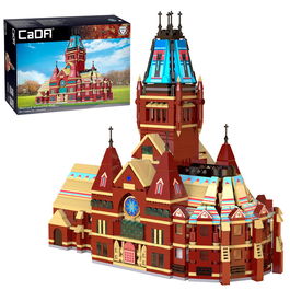 DEQUBE Harvard Memorial 1411 Pzas Bloques de Construcción para Mayores de 8 Años