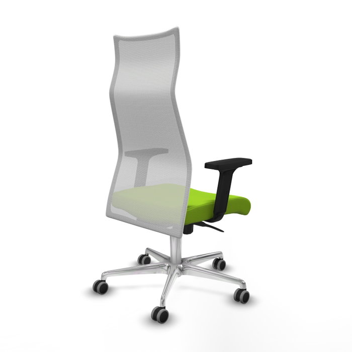 PIQUERAS Y CRESPO Sillón Albacete Mecanismo Sincro Pistacho y Blanco PIQUERAS Y CRESPO Sillón Albacete Mecanismo Sincro Pistacho y Blanco