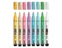 Liderpapel Rotuladores Acrylic base agua colores pastel 8 unidades punta 3mm