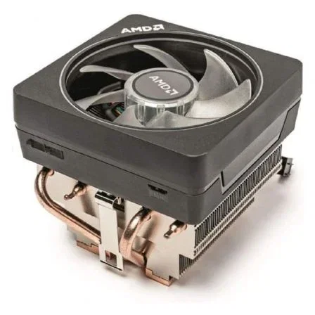 AMD Ventilador con Disipador Wraith Prism RGB - Ref: 712-000075, Disipador de CPU con Iluminación RGB Controlable, Compatible con Socket AM4/AM3+/AM3, 1800 RPM, Negro