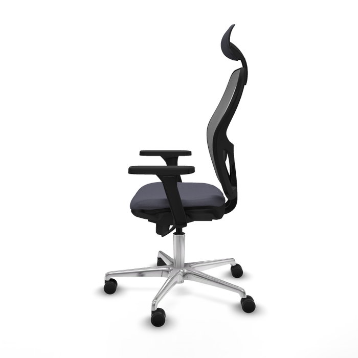 PIQUERAS Y CRESPO Silla de oficina Jorquera Gris con mecanismo Sincro y Brazos 3D PIQUERAS Y CRESPO Silla de oficina Jorquera Gris con mecanismo Sincro y Brazos 3D