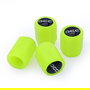 OCC Motorsport Tapones para Válvula con Luz LED Amarillo Fluorescente, Pack de 4 Unidades en ABS, Referencia OCCLEV005