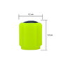 OCC Motorsport Tapones para Válvula con Luz LED Amarillo Fluorescente, Pack de 4 Unidades en ABS, Referencia OCCLEV005