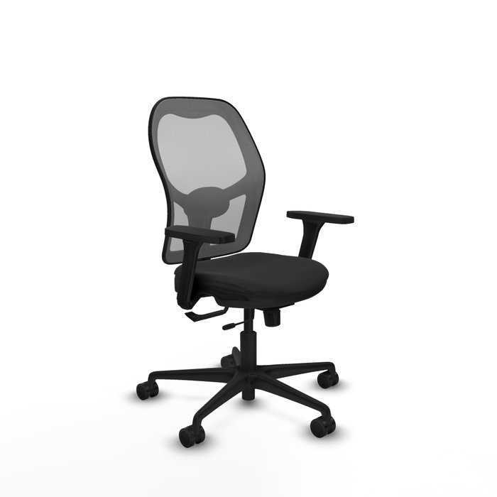 PIQUERAS Y CRESPO Silla de oficina Jorquera Sincro/Traslack con Brazos 3D PIQUERAS Y CRESPO Silla de oficina Jorquera Sincro/Traslack con Brazos 3D