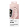 Celly Correa de Silicona Rosa para Apple Watch Series 7/SE/8/Ultra 42mm 44mm 45mm - Accesorio con Cierre de Doble Hebilla - WBANDSIL44BP