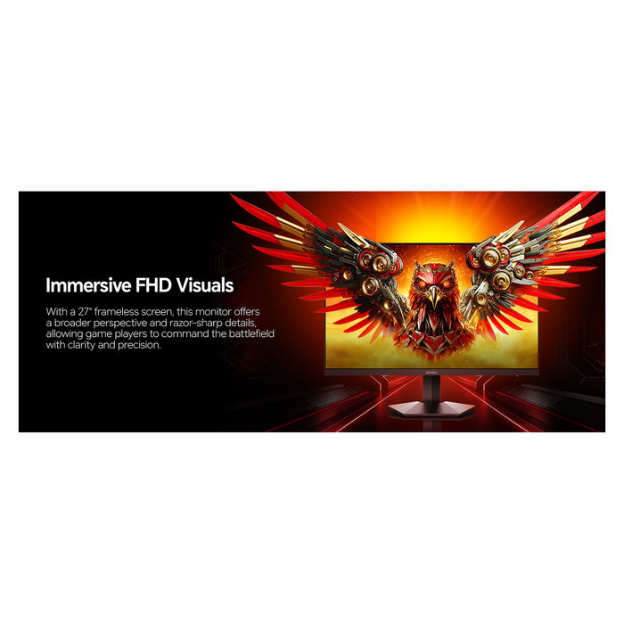 Koorui G2711P Monitor Gaming 27 pulgadas (68,6 cm) FHD 1ms 200Hz IPS