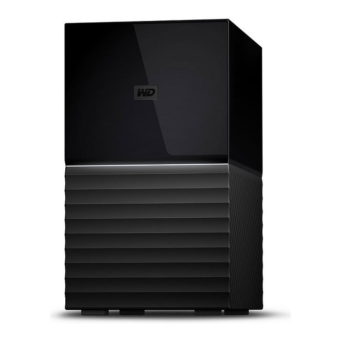 Western Digital My Book Duo, Unidad de Disco Duro de Escritorio, 20 TB (2x HDD), RAID 0/1, USB-C, Negro, WDBC3C0200HBK-NESN Western Digital My Book Duo, Unidad de Disco Duro de Escritorio, 20 TB (2x HDD), RAID 0/1, USB-C, Negro, WDBC3C0200HBK-NESN