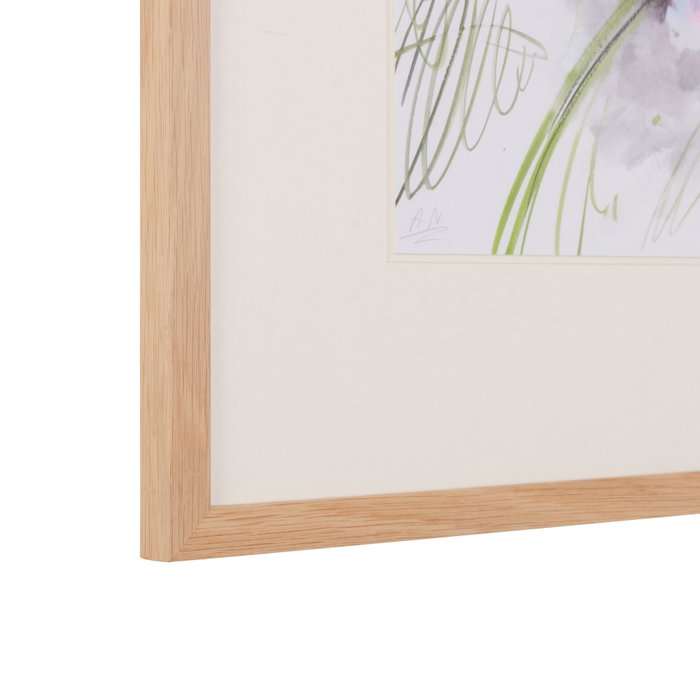 Cuadro Pintura Abstracto 2/M Madera 50 X 50 cm (Set de 2)