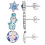 Disney Set 3 pares de pendientes Frozen Elsa Anna Olaf