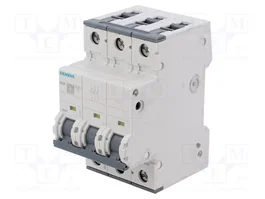 SIEMENS 5SY4306-5 Interruptor magnetotérmico 3 polos 6A 10kA