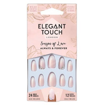 Luxe looks nails with glue short stiletto limited ed #always & forever Luxe looks nails with glue short stiletto limited ed #always & forever