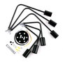 Lámpara de Techo Kennewick Black Ø600x280mm