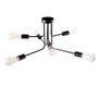Lámpara de Techo Kennewick Black Ø600x280mm