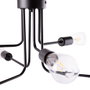 Lámpara de Techo Kennewick Black Ø600x280mm