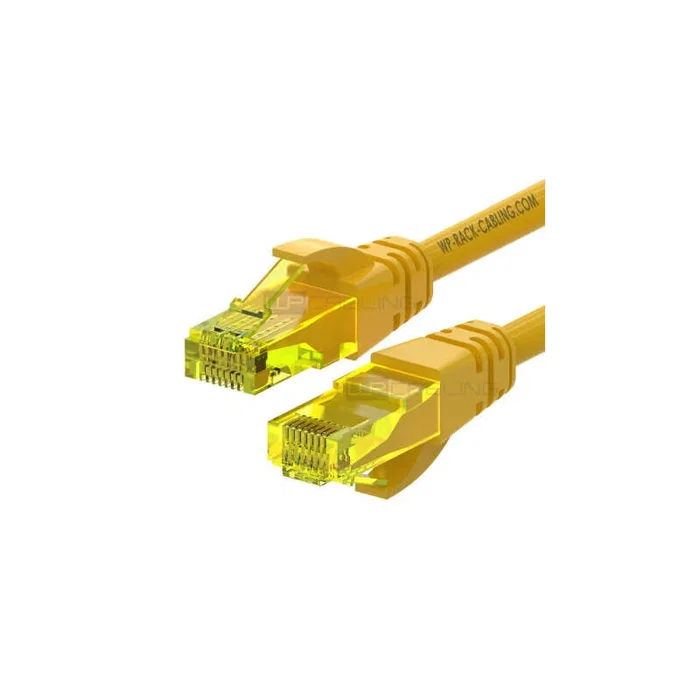 WP Cable de Red Cat.6A U-UTP 1m Amarillo