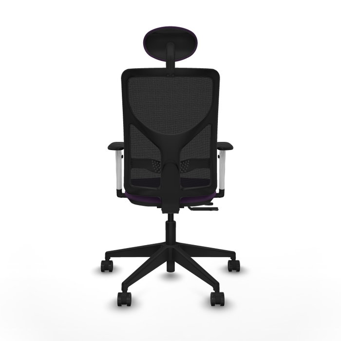 PIQUERAS Y CRESPO Silla de oficina Motilla con mecanismo Sincro/Traslack, morado y negro PIQUERAS Y CRESPO Silla de oficina Motilla con mecanismo Sincro/Traslack, morado y negro